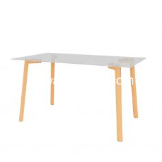 Dining Table Size 140 - ACTIV Varena DT 140 A / Clear - Maple 
